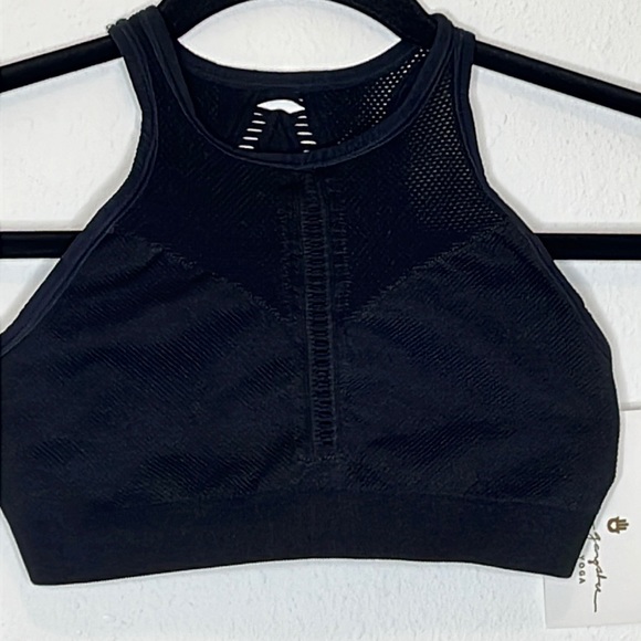 Spiritual Gangster Other - Spiritual Gangster black cut-out sports bra size M/L. NWT